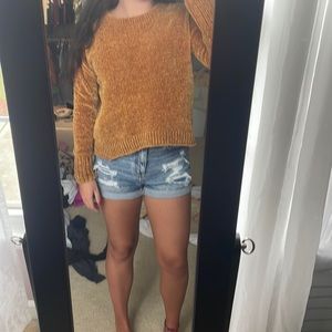 Chenille sweater